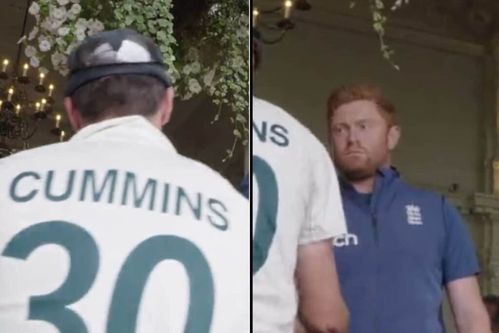 Ashes 2023 ENG vs AUS Johnny Bairstow Cold Handshake With Pat Cummins After Lord's Test