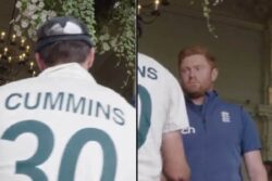 Ashes 2023 ENG vs AUS Johnny Bairstow Cold Handshake With Pat Cummins After Lord's Test