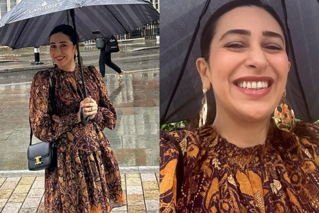 Karisma Kapoor Shines Bright Amid London Rains In Her New Vacay Pics, Fans Say 'Beauty Queen Of India'