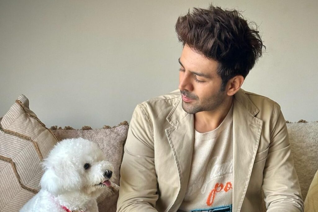 Kartik Aaryan Is Missing His Pet Pooch Katori Amid Chandu Champion Shoot In London; Photo