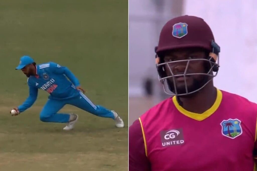 WATCH: Virat Kohli's One-handed Marvel at Second Slip Leaves Romario Shepherd Shell Shocked