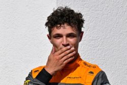 Lando Norris Breaks Verstappen's Trophy After Podium Finish in Hungary: Watch Video