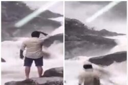 On Cam | 23-Year-Old Swept Away by Overflowing Waters of Arasinagundi Falls While Creating Instagram Reels
