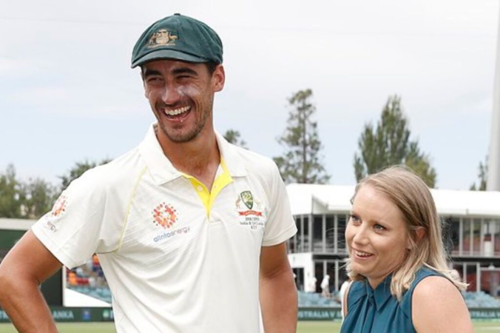 Mitchell Starc Reveals Using His Wife Alyssa Healy’s Bat in WTC Final Against India