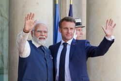 'To The People of India...': Macron Shares Glimpses of PM Modi's France Visit | Watch