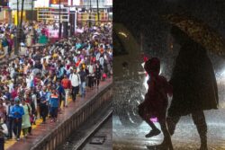 Mumbai Schools Shut Amid Heavy Rains, Trains Cancelled; Flood-Like Situation in Guj Districts | Updates