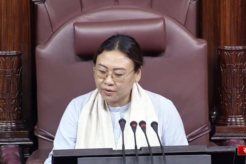 Phangnon Konyak Becomes First Woman MP from Nagaland to Preside Over Rajya Sabha