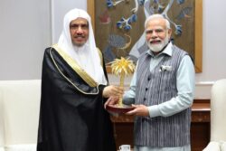 Muslim World League Secretary-General Al-Issa Meets PM Modi
