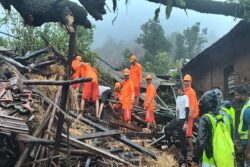 Gujarat: Dilapidated Building Collapses in Junagadh; 4 Persons Feared Trapped