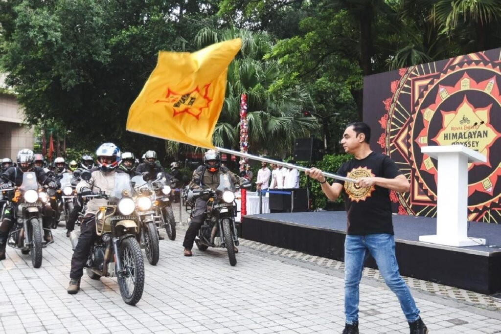 Royal Enfield Himalayan Odyssey 2023 Flagged-off From Delhi, 16-Day Long Adventure Begins
