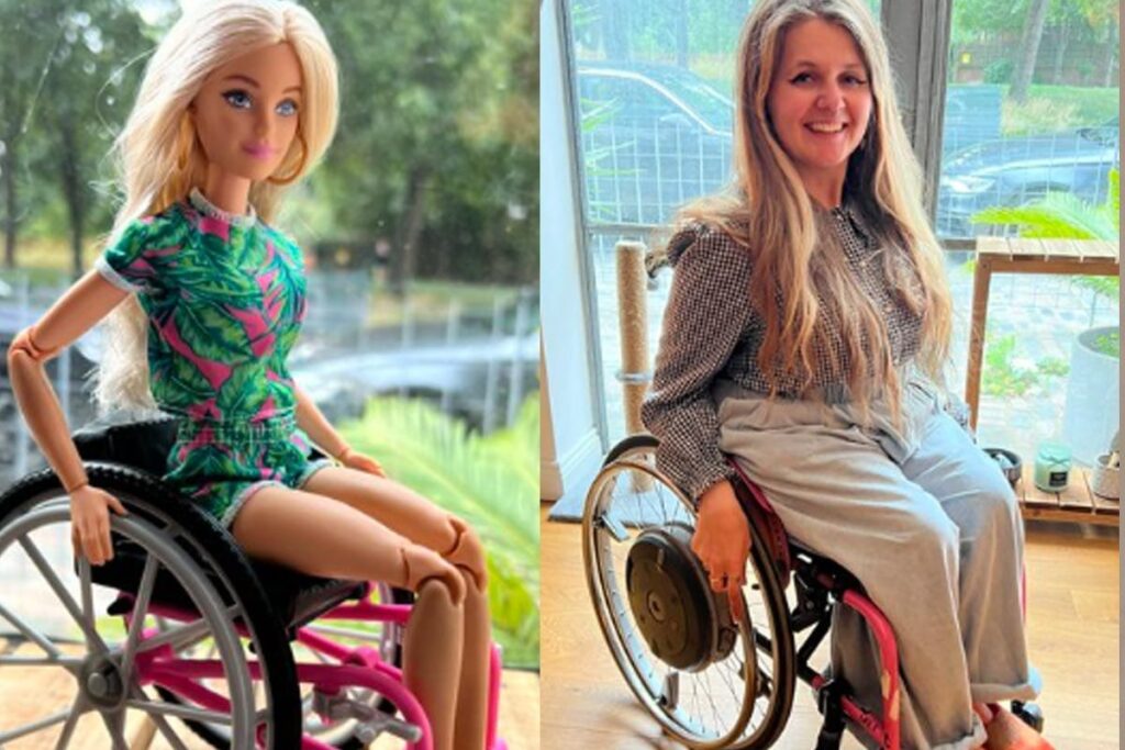 Differently-Abled Woman Has A Wheelchair Similar To Barbie's, See Pics