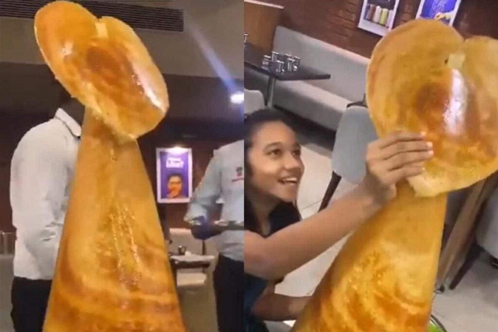 Restaurant Celebrates Successful Launch Of Chandrayaan-3 With Rocket-Like Dosa