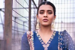 Actress Hebah Patel’s Blue Anarkali Is A Must-Have For The Upcoming Festive Season