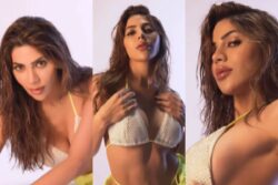 Hot! Nikki Tamboli Raises Temperatures in a Sizzling Bikini, Drops a Sexy Video; Watch