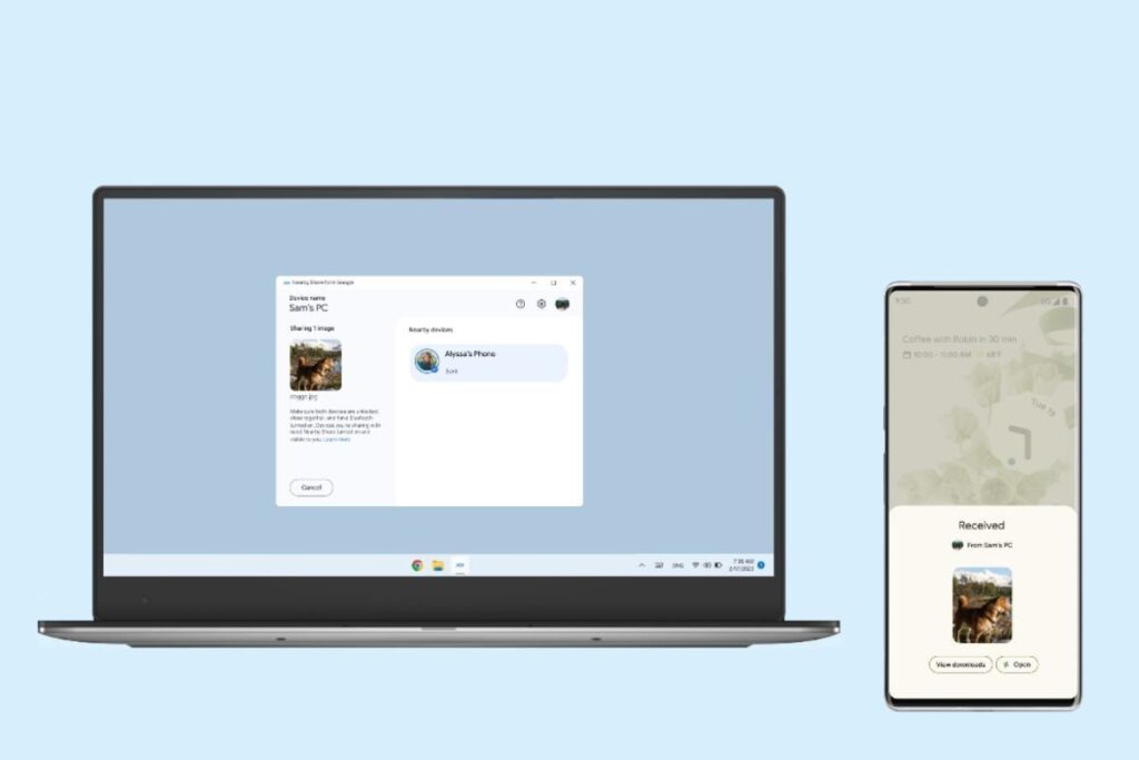 Google’s Nearby Share Feature For PCs Now Available For Everyone: Know More