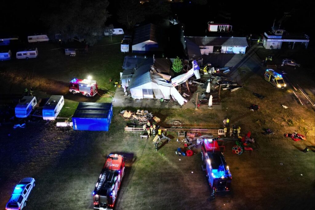 Five Killed as Plane Crashes into Hangar in Poland