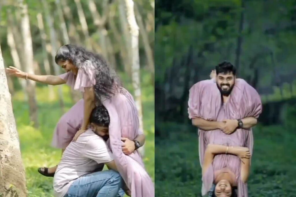 Hilarious Pre-wedding Shoot Video of Couple Striking ‘Undertaker’ Pose Has People in Splits