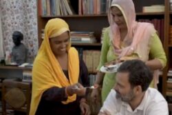 'Get Rahul Married': Sonia Gandhi Responds to a Candid Request for Son in Haryana | WATCH