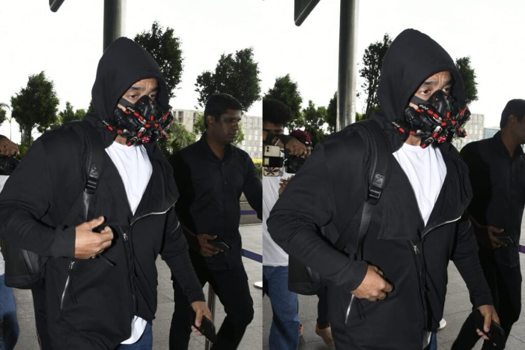 Raj Kundra Sports $200 Cosplay Mask At Airport; Netizens Troll 'Aisa Kaam Mat Karo Ki...'