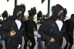 Raj Kundra Sports $200 Cosplay Mask At Airport; Netizens Troll 'Aisa Kaam Mat Karo Ki...'
