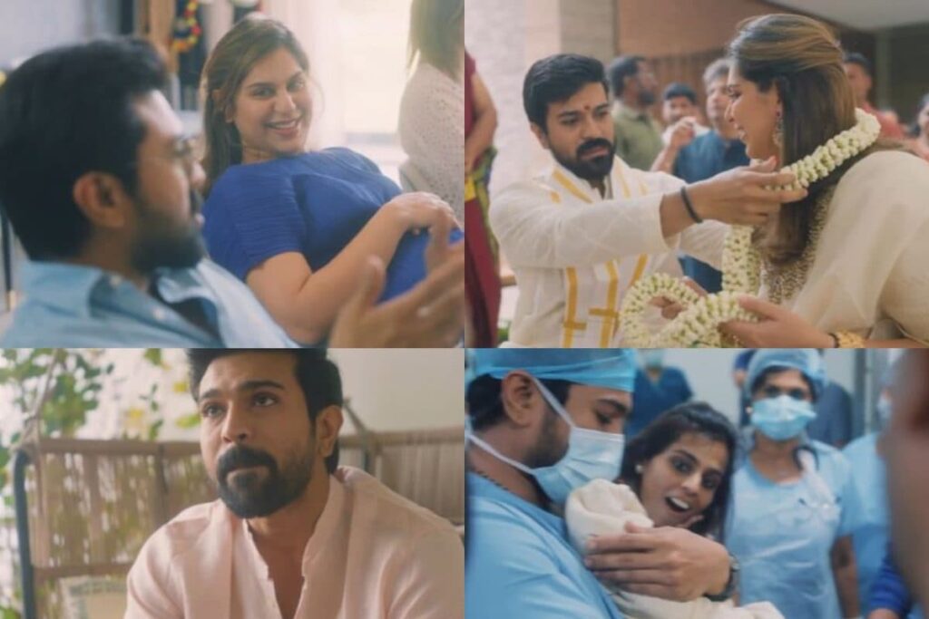 Ram Charan Wipes Upasana's Tears, Celebrates Daughter's One Month Birthday With Heartwarming Video