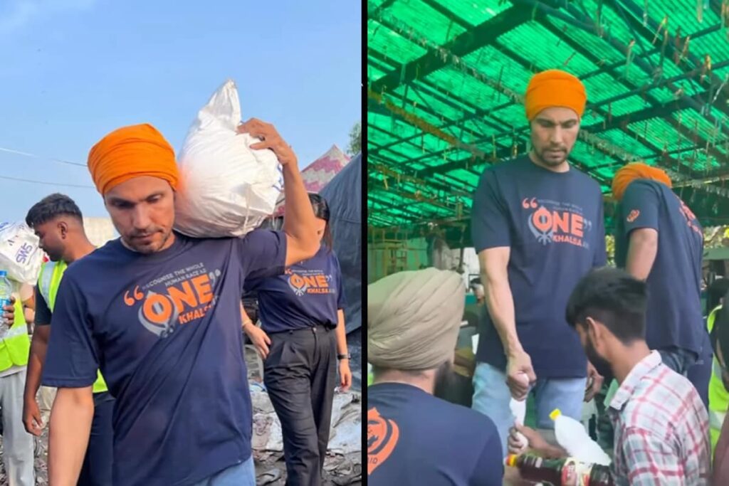 Randeep Hooda Distributes Relief Kits In Flood-Hit Haryana With Girlfriend Lin Laishram
