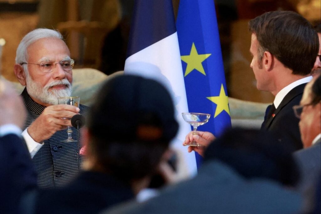 Historic Banquet at Louvre Museum: France Breaks Protocol as Indian Tricolour Featured on Menu