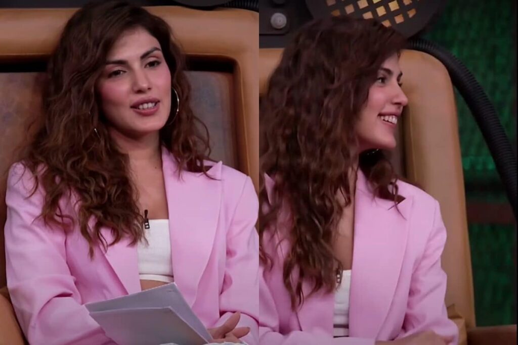 Rhea Chakraborty Reacts as Gautam Gulati Asks Roadies Contestant Full Form of CBI: 'Mujhe Pata Hai'