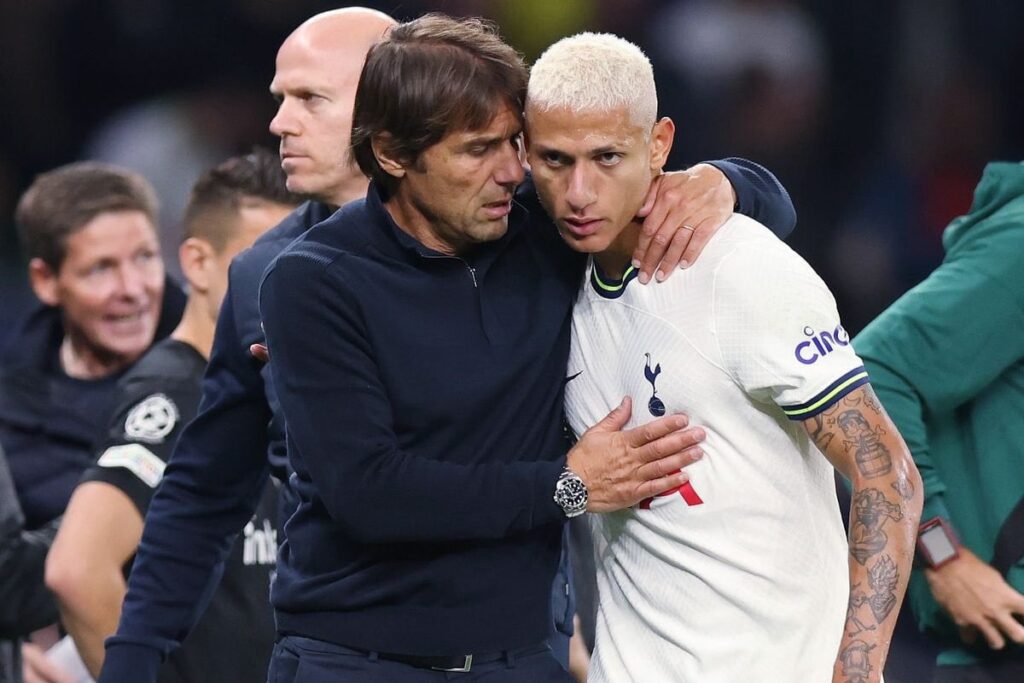 Richarlison Shares When He Was Scolded By Antonio Conte for 'Two Hours'