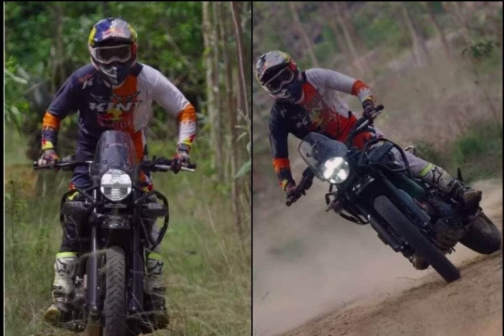Watch: Upcoming Royal Enfield Himalayan 450 Shows Off-Road Capabilities with CS Santosh