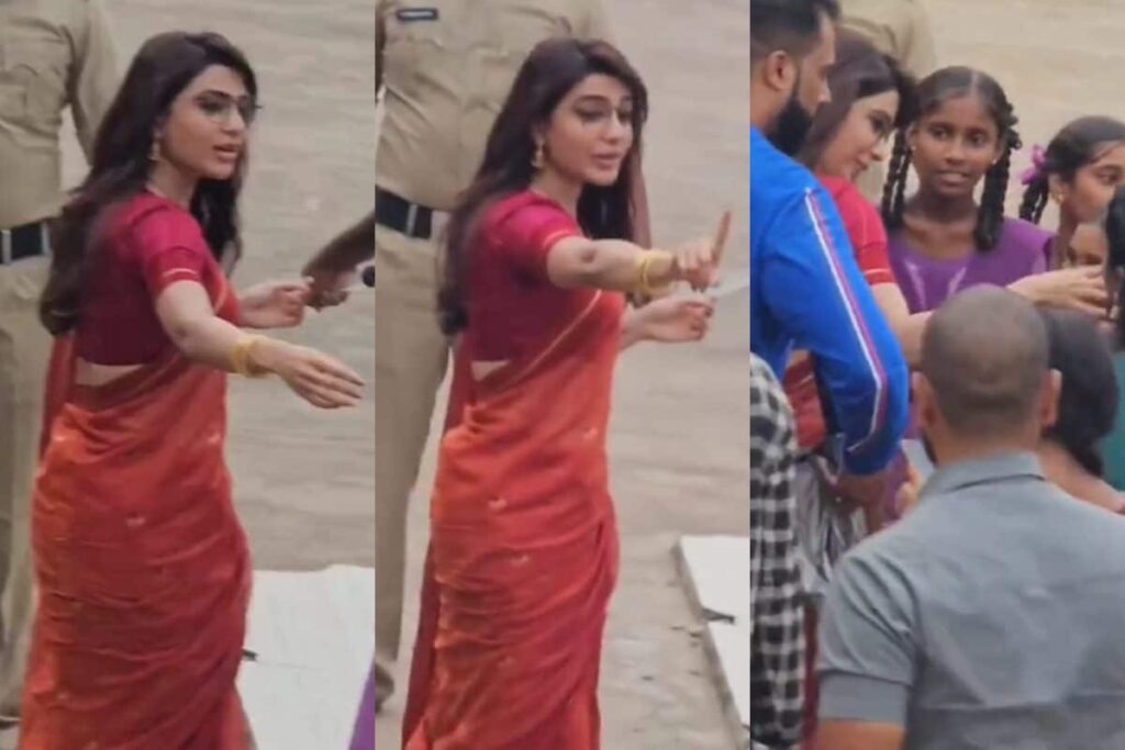Samantha Ruth Prabhu Hugs School Girls, Poses For Photos in Viral Video; Her Gesture Wins Internet
