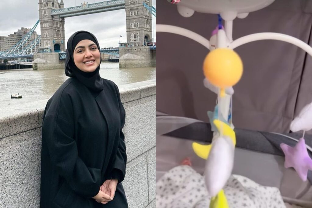 Sana Khan Shares Glimpse Of Her Son Tariq Jamil; Says ‘Introducing My Baby To Quran From Day 1’