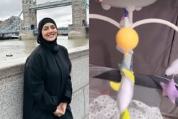 Sana Khan Shares Glimpse Of Her Son Tariq Jamil; Says ‘Introducing My Baby To Quran From Day 1’