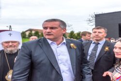 Russia Reports Intercepting a Missile Over Annexed Crimea and Briefly Halts Traffic on Key Bridge