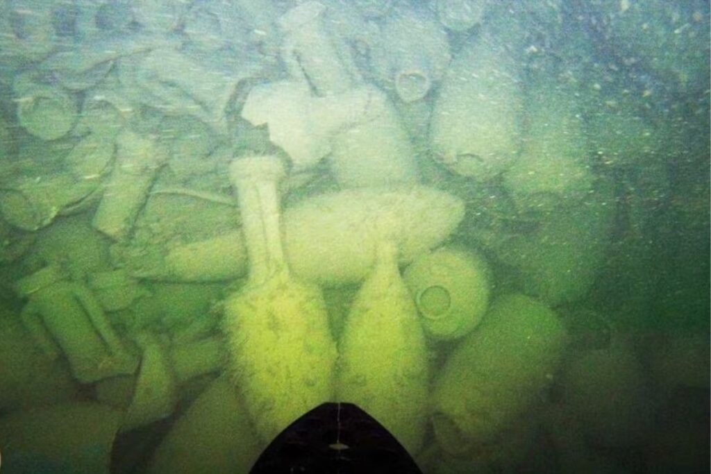 Wreck of Ancient Roman Cargo Ship Found Off the Coast Near Rome