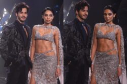 Sobhita Dhulipala IGNORES Ishaan Khattar on the Ramp? Awkward Video Goes Viral, Watch