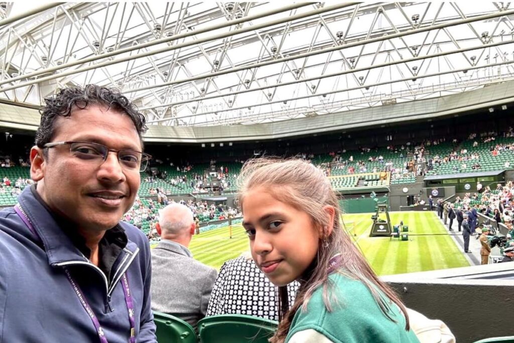 Lara Dutta's 'Lucky Girl' Saira Attends Wimbledon 2023 Final With Dad Mahesh Bhupathi