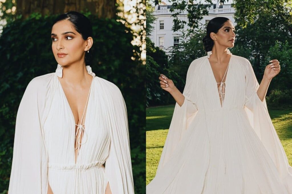 Sonam Kapoor Looks Angelic In White As She Wears Sister Rhea Kapoor's Dress; Check It Out