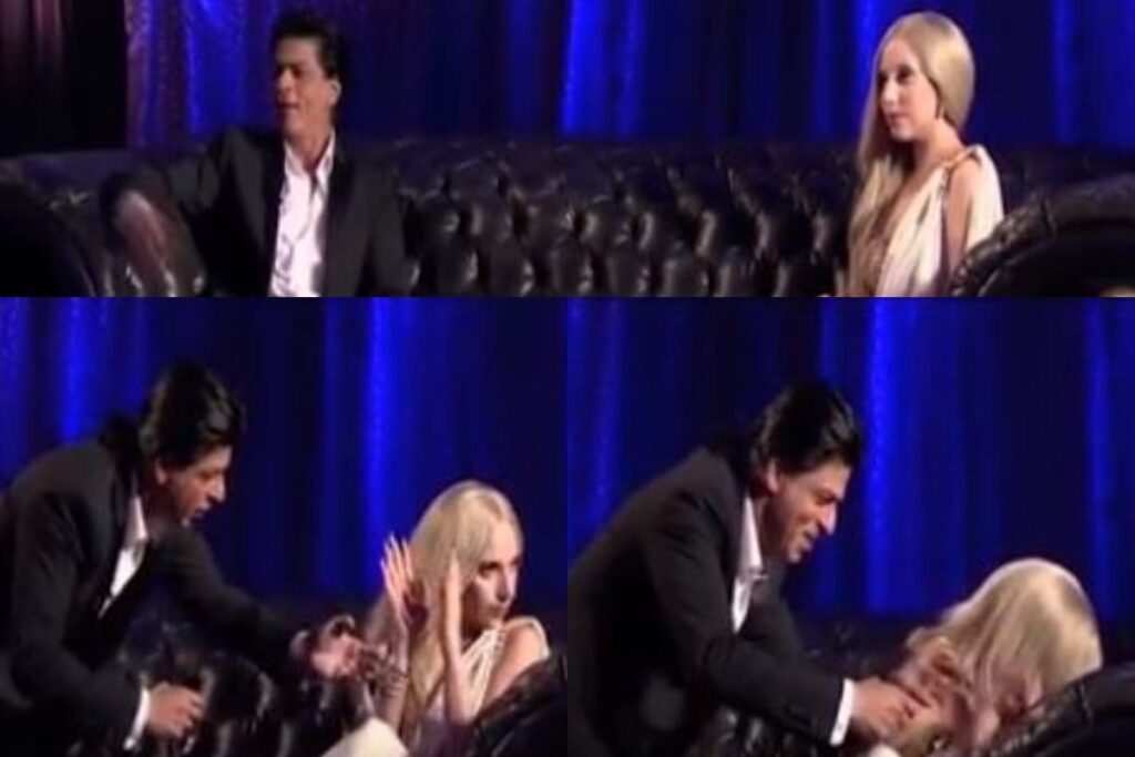 Shah Rukh Khan 'Forces' Lady Gaga To Take His Watch, Netizens Say 'Making Her Uncomfortable'