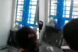Woman Aggressively Breaks TV Screen After She Catches Son Watching 'Hentai', Video Goes Viral