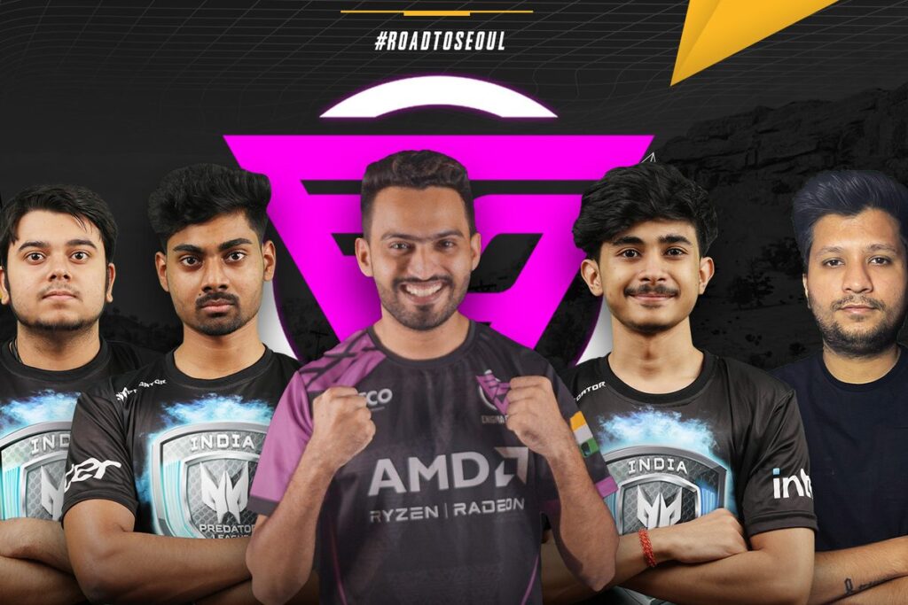 Enigma Gaming Set To Become The First Team To Globally Represent India At PNC 2023