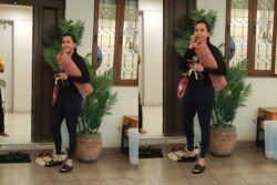 Tejasswi Prakash Flaunts Her No Makeup Look As She Gets Papped Outside Her Gym Class; Watch