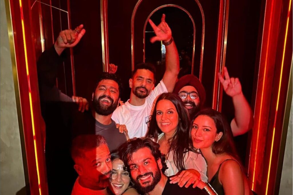 Triptii Dimri Parties With Vicky Kaushal Amid Karnesh Ssharma Break Up Rumours; See Inside Pics