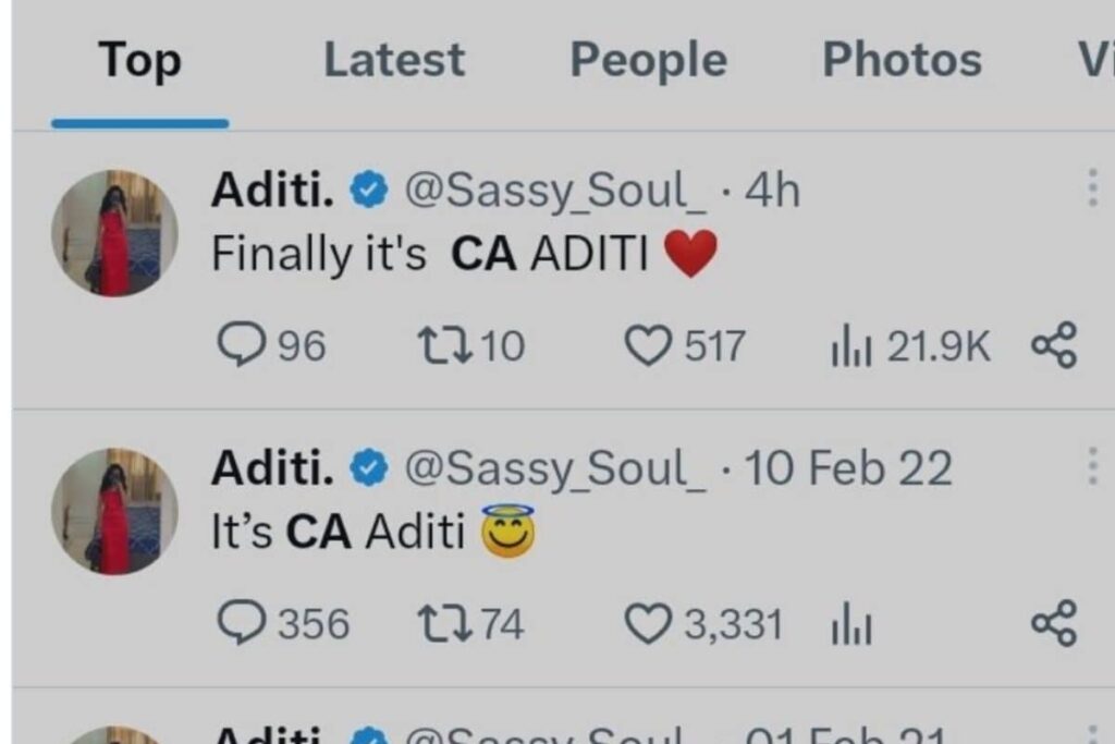 'Inspired By Ghajini': Woman Trolled For Putting ‘Finally CA Aditi’ Update Every Year Since 2021