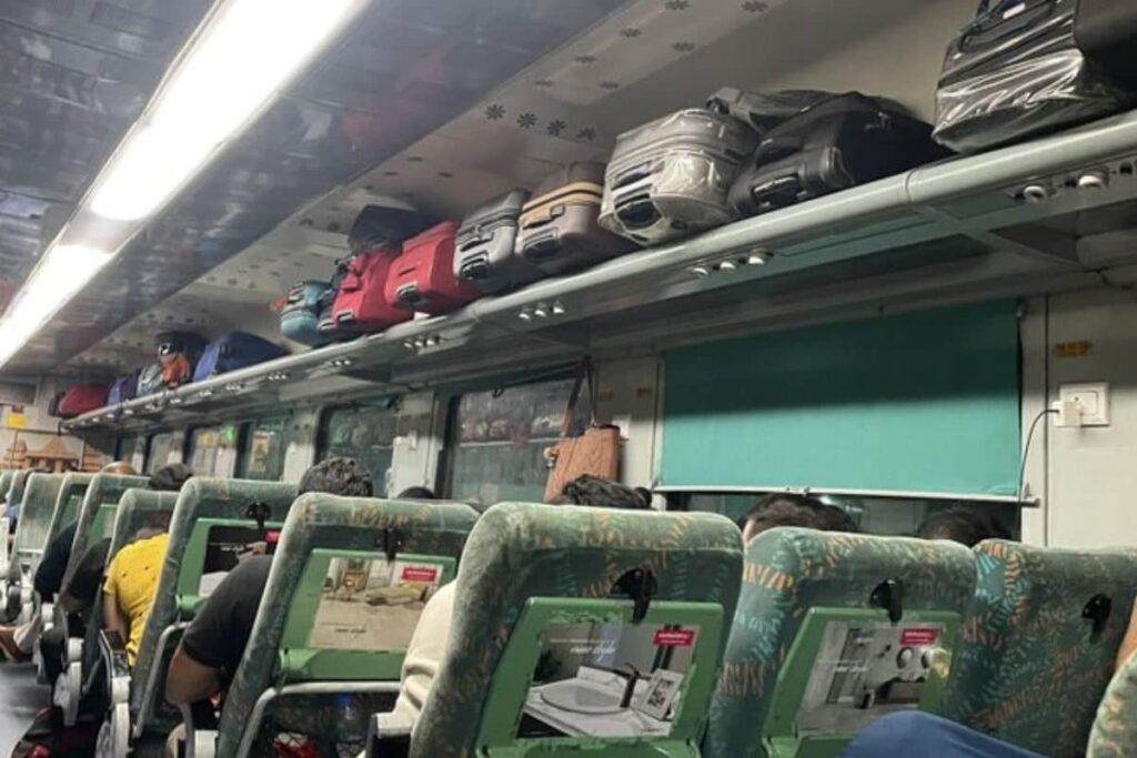 Woman Asks if Trolley Bags in Trains Indicate 'Development', Twitter Gives Her Reality Check