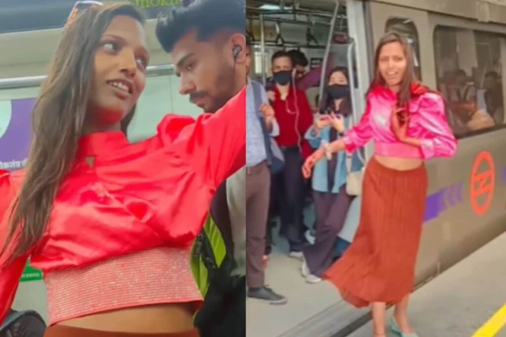 Delhi Metro: Instagram Influencer Dances Inside Train, Viral Videos Irritate Internet