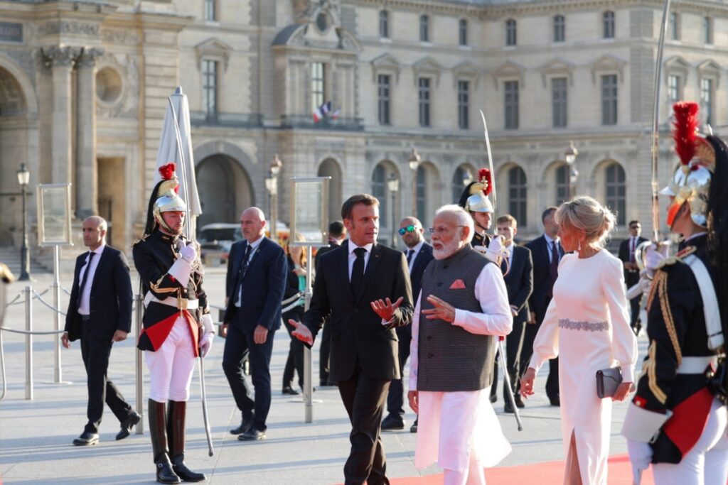 PM Modi Says India-France Defence Cooperation Strong Pillar in Bilateral Ties