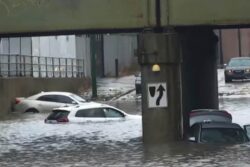 Severe Flooding Hits US City of Chicago: Cars Trapped, NASCAR Race Cancelled