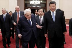 Xi Jinping Meets Ex-US State Secretary Henry Kissinger in Beijing