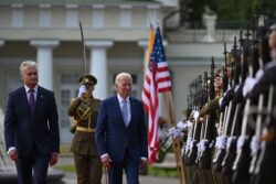 NATO Wrestles with Ukraine Bid at Summit on Russia's Doorstep, Biden to Meet Zelensky on Wednesday